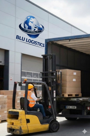 BLU logistics warehouse